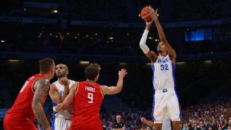 2024年08月03日奥运男篮小组赛B组 法国男篮VS德国男篮 全场录像